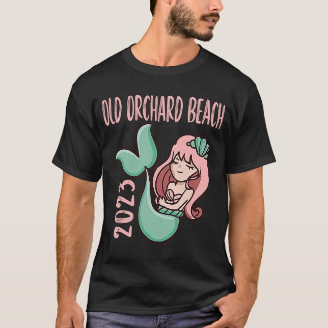 Camiseta Viejo Orchard Beach Vacation 2023 Sirenita (Anverso)