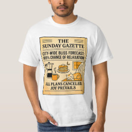 Camiseta Viejo periódico de fin de semana Comfort T-Shirt