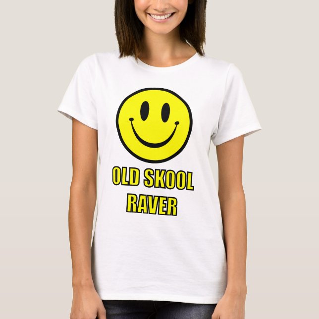 Camiseta Viejo Raver de Skool (Anverso)