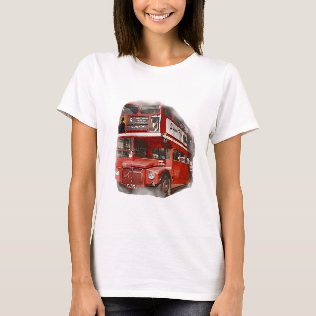 Camiseta Viejo Red London Bus (Anverso)