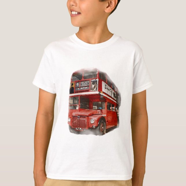 Camiseta Viejo Red London Bus (Anverso)