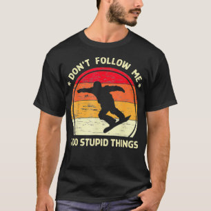 Camiseta Viejo regalo de Snowboard Snowboard Freestyle Sn