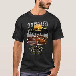 Camiseta Viejo Skoolers Classic Rods Personalizado de Hot R