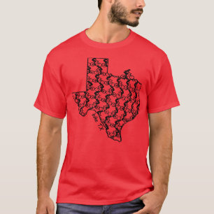 Camiseta Viejo Texas Ciclismo Bicicleta Estatal TX Bike Ri