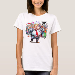 Camiseta Viejo Trump es un extraño trofeo anti trompo de mu
