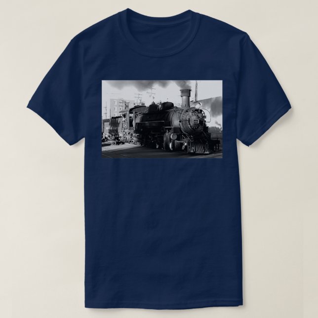 Camiseta Viejo vapor (Diseño del anverso)