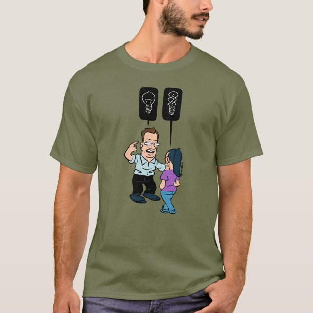 Camiseta Viejo vs nuevo (Anverso)