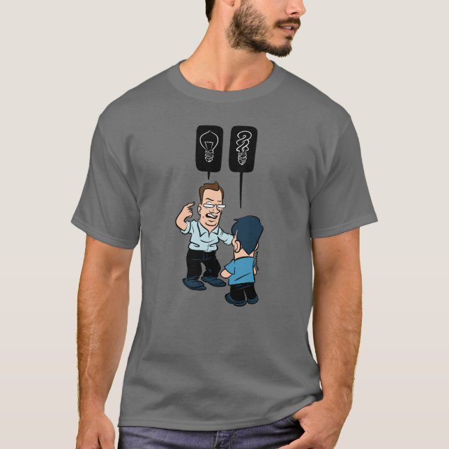 Camiseta Viejo vs nuevo (Anverso)