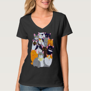 Camiseta Viejo Y2k Enjoi Gang Gang Cute Gato Mamá Papá C