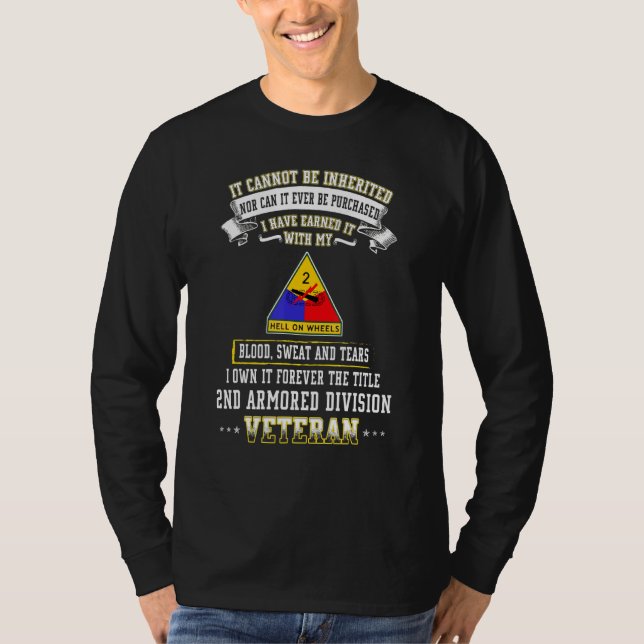Camiseta Viejo y gruñón de la División de Veteranos Padre D (Anverso)