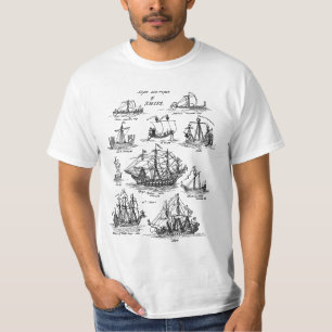 CAMISETA VIEJOS BARCOS DE VELA