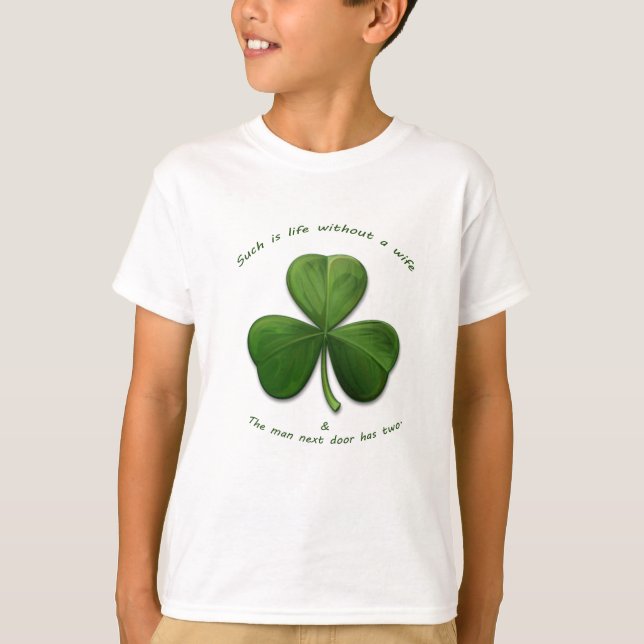 Camiseta Viejos dichos irlandeses (Anverso)
