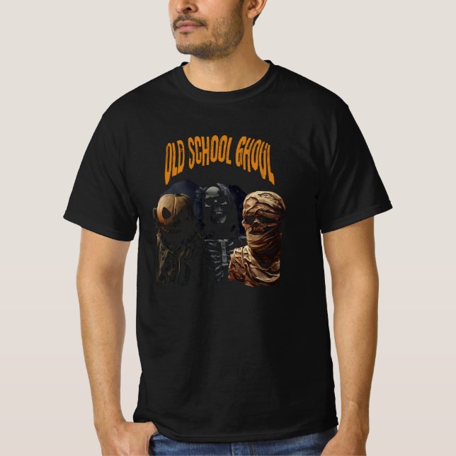 Camiseta Viejos huecos de la vieja escuela (Anverso)