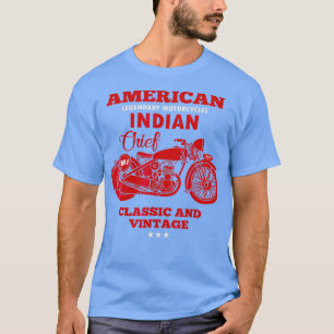 Camiseta Viejos motociclistas indios de Estados Unidos