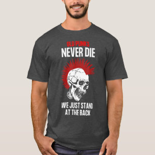 Camiseta Viejos Punks Nunca Mueren, Divertida Música Rock 2