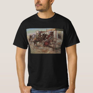 Camiseta Viejos Vaqueros, Entrando Sin Llamar por CM Russel