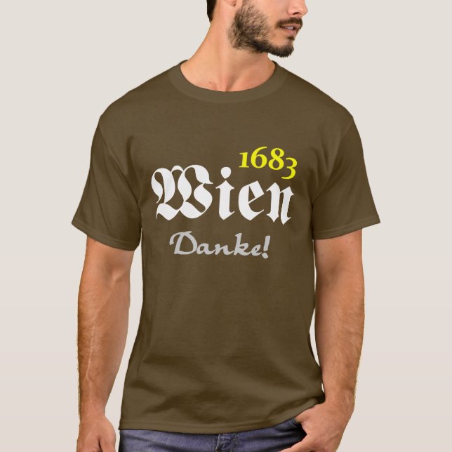 Camiseta Viena 1683 - Gracias (Anverso)