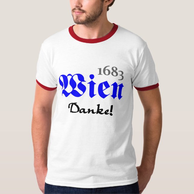 Camiseta Viena 1683 - Gracias (Anverso)