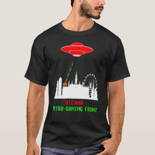 Camiseta Viena Austria Invasion Retro Gaming Ufo