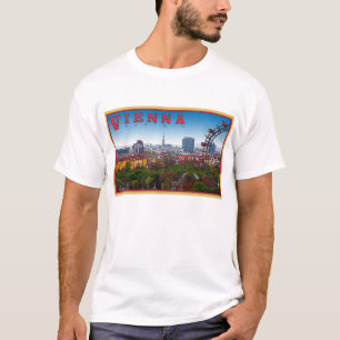 Camiseta Viena - paisaje urbano