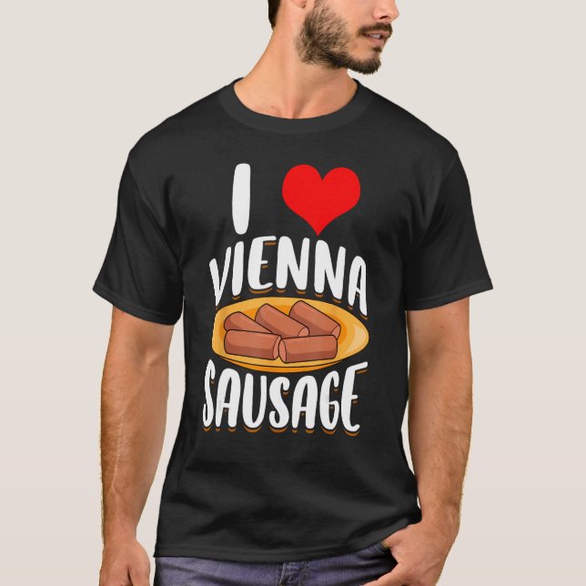 Camiseta Viena Sausage Cute (Anverso)