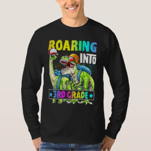 Camiseta Viendo a Dinosaurio De 3er Grado De Vuelta Al Esco