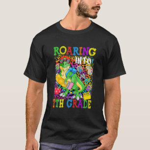 Camiseta Viendo A Dinosaurio De Sétimo Grado Para Volver A