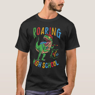 Camiseta Viendo a los dinosaurios de la escuela secundaria
