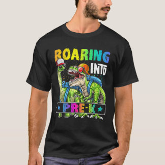 Camiseta Viendo a los dinosaurios pre-K de vuelta a los esc