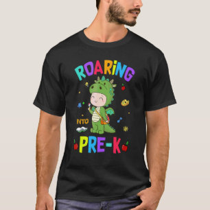Camiseta Viendo A Los Dinosaurios Preescolares De Vuelta A