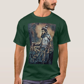 Camiseta Viendo a un asaltante guerrero con una imagen de a