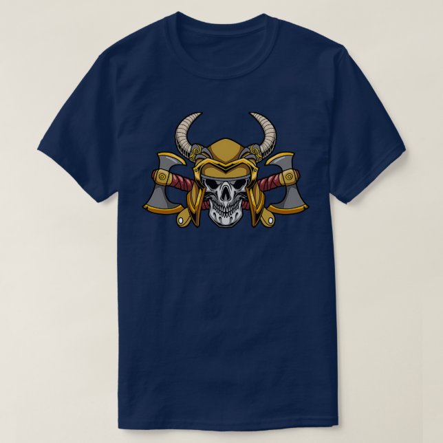 Camiseta Viendo el guerrero nórdico Valhalla 6 (Diseño del anverso)