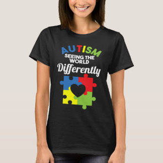 Camiseta Viendo el mundo de manera diferente Conciencia sob