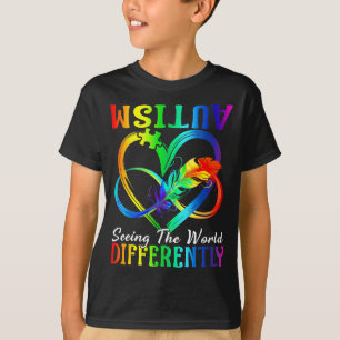Camiseta Viendo el mundo de manera diferente Conciencia sob