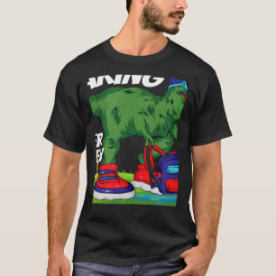 Camiseta Viendo en el jardín infantil Dinosaurios vuelve a