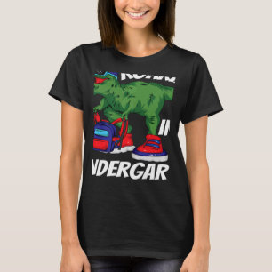Camiseta Viendo en el jardín infantil Dinosaurios vuelve a