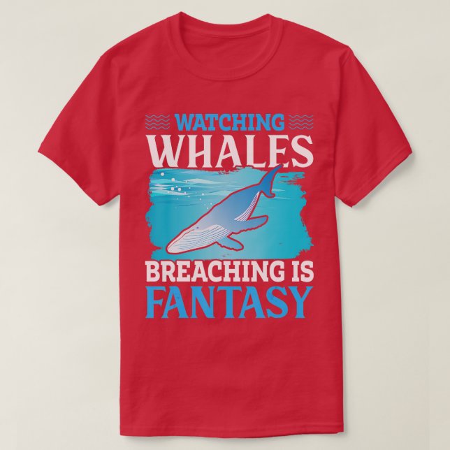 Camiseta Viendo la violación de ballenas es fantasía ballen (Diseño del anverso)