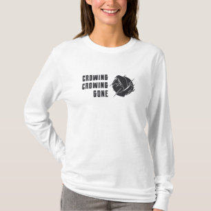 Camiseta Viendo pájaros cruzando la divertida observadora d