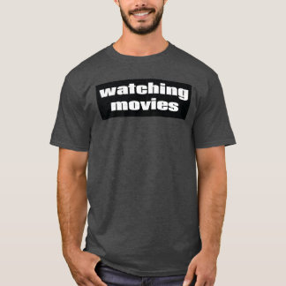 Camiseta viendo películas amigo