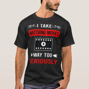 Camiseta Viendo Películas Serio Película