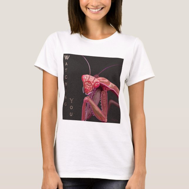 Camiseta Viendo - Versión rosa (Anverso)