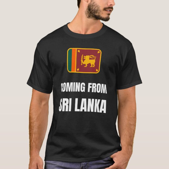 Camiseta Viene de Sri Lanka (Anverso)