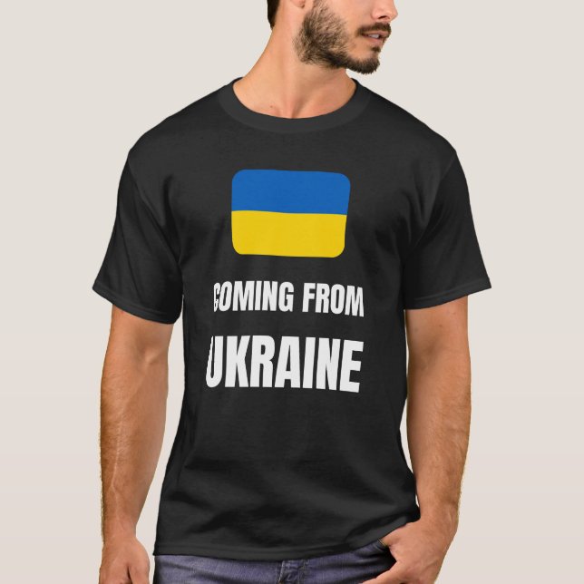 Camiseta Viene de Ucrania (Anverso)