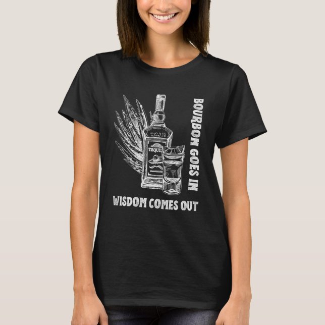 Camiseta Viene el Borbono entre hombres y mujeres en la sab (Anverso)