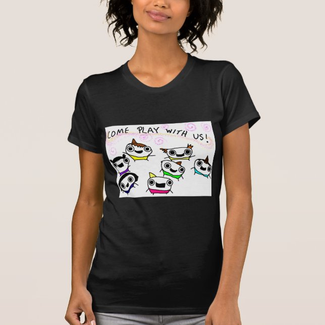 Camiseta "Viene el juego con nosotros " (Anverso)