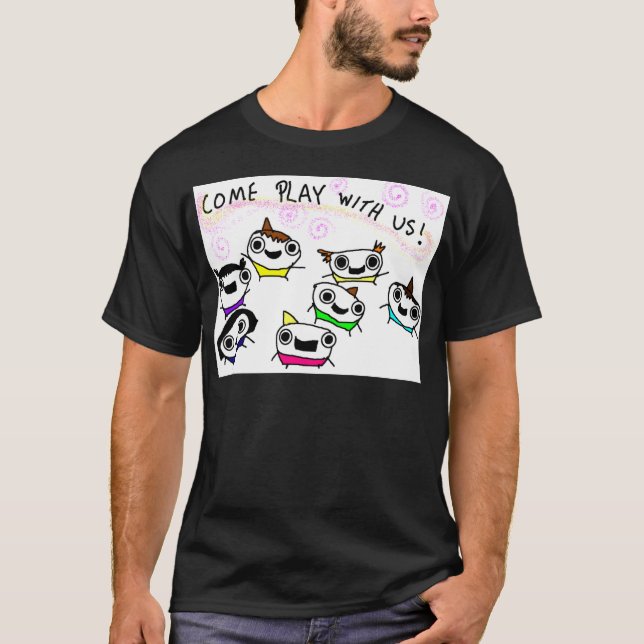 Camiseta "Viene el juego con nosotros " (Anverso)