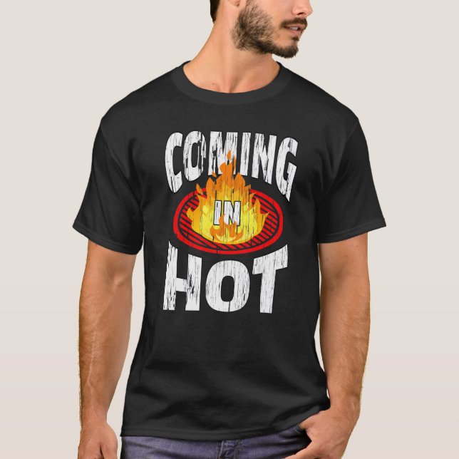 Camiseta Viene En Pintar Caliente Molestias De Peel Grill D (Anverso)