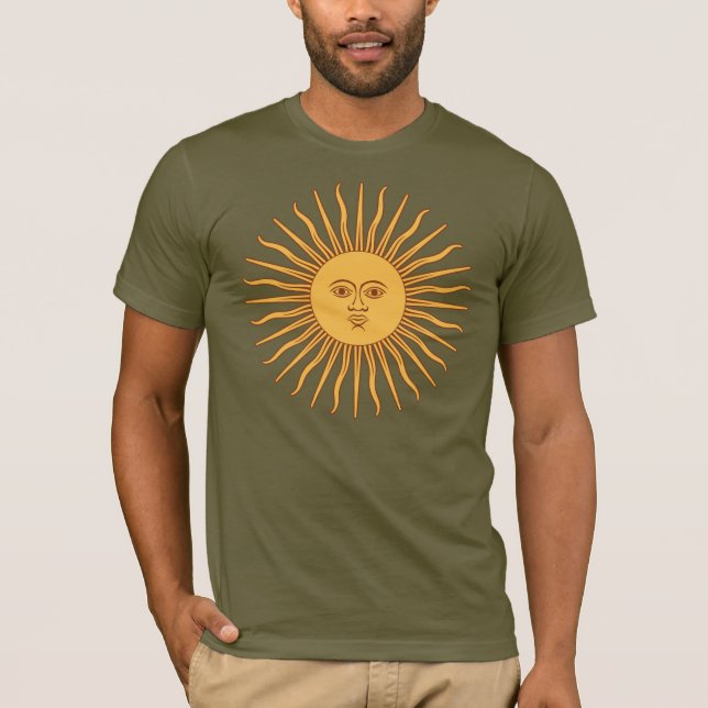 Camiseta Viene la decoración del icono de Sun (Anverso)
