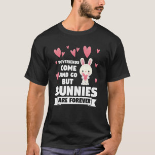 Camiseta Vienen Biyfriend, Pero Bunnies Propietario De Bunn