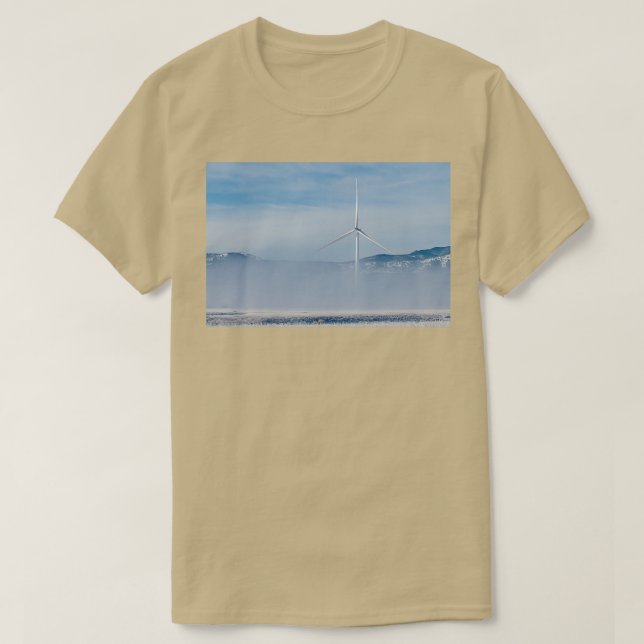 Camiseta Viento y energía (Diseño del anverso)
